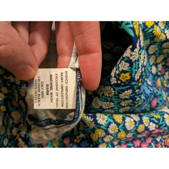 Floral Peter Pan Collar Dress - Picture 4 of 4